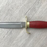 Финка "НКВД", сталь 95Х18, падук, латунь 