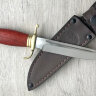 Финка "НКВД", сталь 95Х18, падук, латунь 
