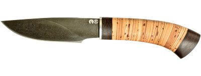"Рысь-2", тигельный композит (легированный булат), береста