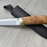 "Секач", порошковая сталь ELMAX, карельская берёза