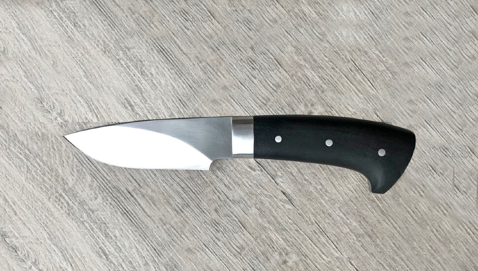 "Рысенок", цельнометаллический, сталь 95х18, венге